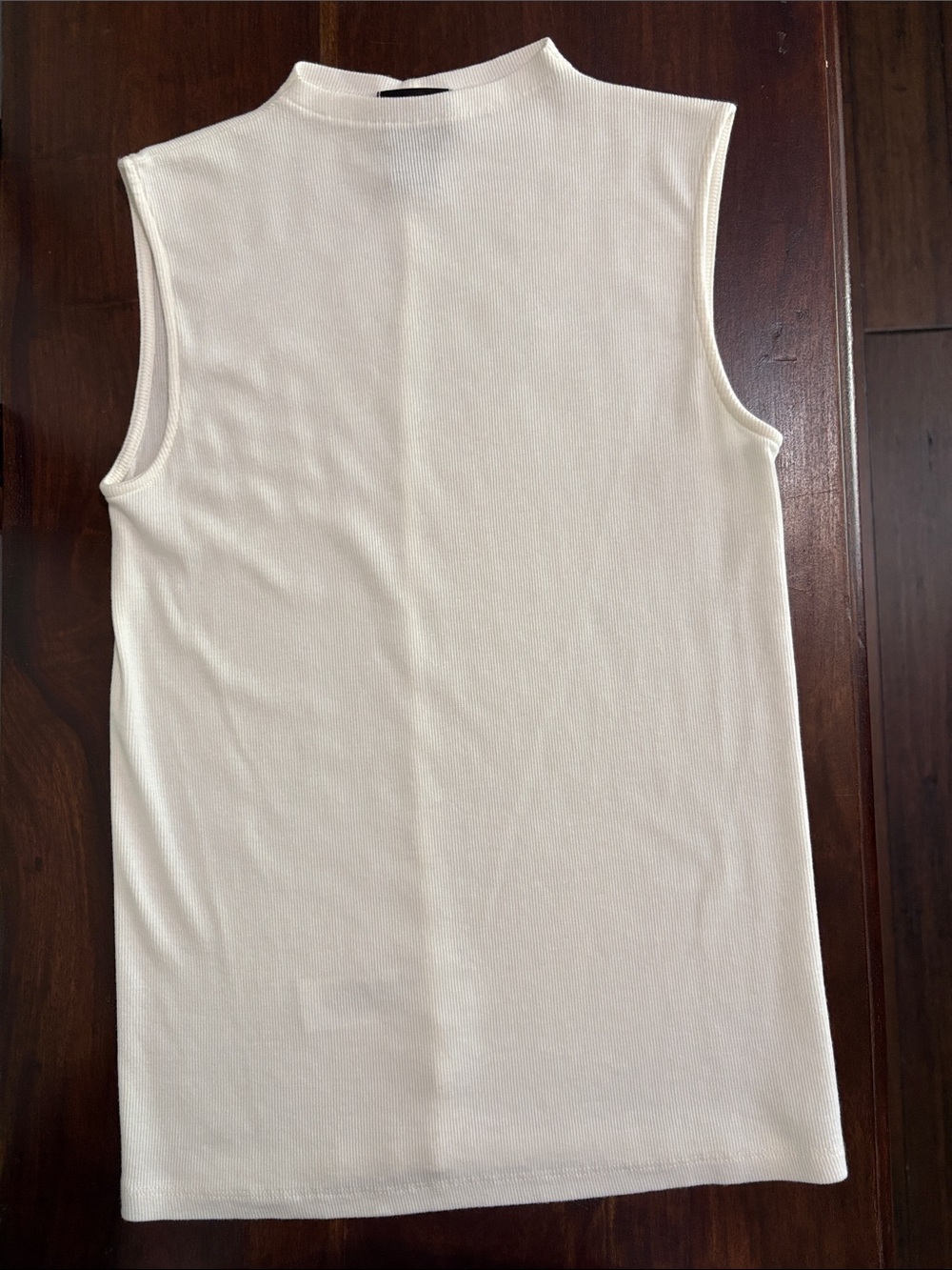 Rachel Zoe Sleeveless Mock Neck Tank in Ivory